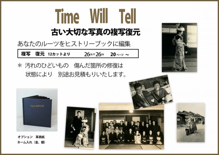 古い写真の復元